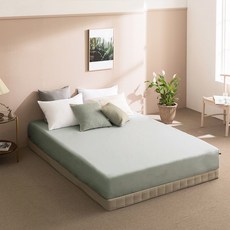 지누스 텐셀 매트리스 커버 그레이 (Q)