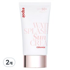 에스쁘아 워터 스플래쉬 세라마이드 선크림 SPF50+ PA++++, 60ml, 2개 60ml, 2개
