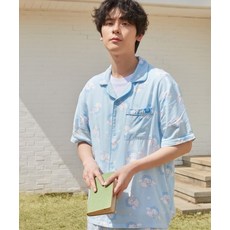 스파오 SPAO [캐릭터즈] 캐릭터즈 반팔 잠옷(BLUE)_SPPPE25U02