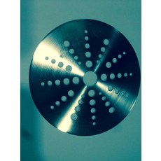 A 돌솥 유리 냄비 자음을 흡수함 카뷰레터 열전도 필름 스테인리스 스틸 가열 판 매트 편, 1mm 두꺼운 23cm 직경 실버헹거