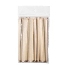 도매팜 1+1 대용량 네일아트 자격증 준비물 15cm 긴 우드스틱 파츠붙이기 재료붙이기, 스틱15cm, 2개
