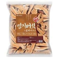 국산 절편 영지버섯 슬라이스 500g A급영지, 1개