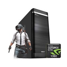 [리퍼] 배그원활 ! 더원테크 조립PC (코어i5 6500/램16G/SSD256G+HDD500G/지포스GTX1060/윈도우 미포함(프리도스))