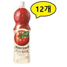 자연은 토마토 주스, 1.5L, 12개입