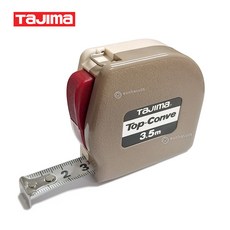 TAJIMA 타지마 줄자 TOP-3.5M (TOP-35) 폭13mm 3.5미터 톱콘베, 1개