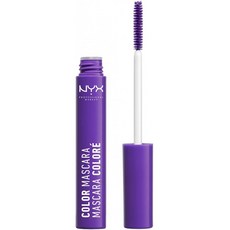 NYX 프로페셔널 메이크업 컬러 마스카라 퍼플 0.32 온스, 1, 단일상품