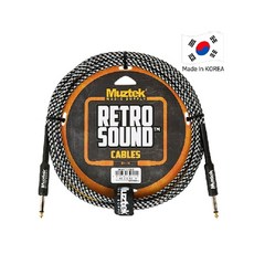 뮤즈텍 3m 기타케이블 고급 엠프 55잭 RS-300BS