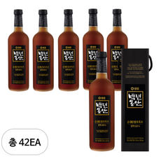 백년동안 순발효흑초, 750ml, 42개