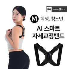 발란스봇 Ver.2 스마트 굽은어깨교정 자세교정밴드, 1개