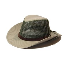 여름용 면(망사형) 카우보이모자 남녀공용 여행 골프 레져용 모자