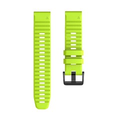 후크 앤 룩 나일론 시계 밴드 26mm Garmin Fenix 6X Pro 솔라/5X Plus / 3 HR/Enduro/하강 MK1 Mk2 Mk2i 시계 밴드 스트랩, green