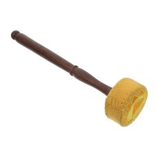 명상과 휴식을 위한 BIUDECO 1Pc 경량 사운드 볼 망치 휴대용 옐로우 막대, 1개