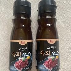 올패드 소문난 육회소스 간장맛 120g 1개 (판매용), 35개