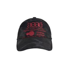 재입고 AEAE Web Logo Camo 5Pannel Cap -[BLACK]