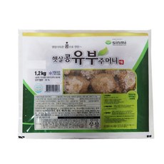 신미 해물맛 햇살콩 유부주머니1.2kg, 1개, 1.2kg