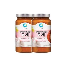 청정원 로제 스파게티소스 (4인분), 600g, 16개