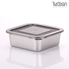 쉬젤 러반 스테인레스 스퀘어 밧드 304 소 16cm 3P 세트 (와이어랙 뚜껑포함), 단품