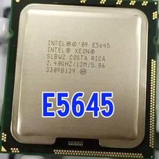 Xeon 5600 시리즈 호환 LG A 1366 프로세서 E5645 E5649 X5660 X5675 X5680 X5690 서버 워크 스테이션용, [01] Xeon L5640