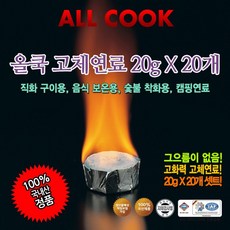 올쿡 고체연료, 20g, 20개