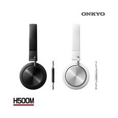 ONKYO 온쿄 프리미엄 HRA 고음질 헤드폰 H500M 블랙 프리미엄헤드폰 헤드셋 하이파이 온쿄 고음질헤드폰 HRA, 단일상품