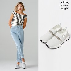 COBB 릴리전 쥬얼리 체인 니트 스니커즈 여성스니커즈 여름운동화