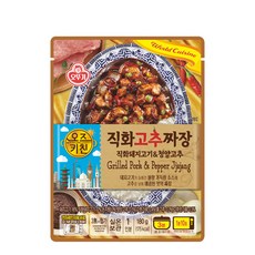 오뚜기 오즈키친 직화고추짜장, 10개, 180g