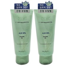 브링그린 알로에 99% 수딩 젤 더블 300mL*2ea