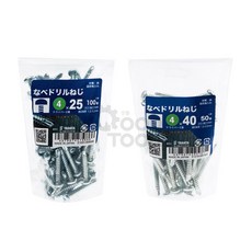야하타 781 둥근머리 직결나사 4X40mm 50pcs YAHATA, 50개