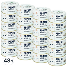 사조 케어캣 참치캔 고양이 간식, 48개, 90g, 눈건강