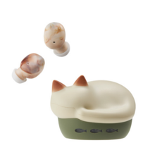 라디우스 고양이 블루투스 무선 이어폰 NEKO HP-C28BT [일본직배송_관부가세포함가]