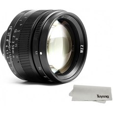 Leica M 마운트 용 7artisans 50mm f1.1 수동 렌즈 M-M M240 M3 M6 M7 M8 M9p M10-검정, 단일옵션