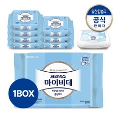 크리넥스 마이비데 클린케어 46매x8팩+용기