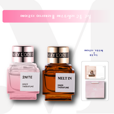 [메이로더 이너퍼퓸] Y존 케어 속옷 향수 오일 여성청결제 멜트인 7ml + 투나잇 7ml + 기프트백 + 포토카드, 1개