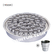하늘창고몰 스텐 성찬기 밑판 성찬컵포함 성례용품