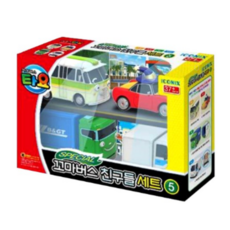 타요 스페셜 꼬마버스 친구들 세트 5 작동완구, 1 color 혼합20개, 1개