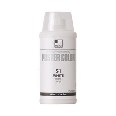 신한 포스터컬러 100ml 전문가용 튜브형(화이트)