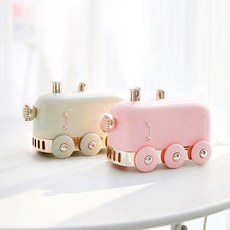 스텔라룸 인테리어 무드등 미니 탁상용 기차 가습기, 핑크