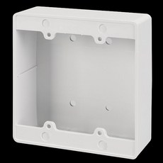 PVC 노출 복스 사각 2개용 나노 스위치용 44MM qhf*89444iT, 1개