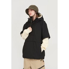 2324 NNN -Felix2 Anorak - JACKET - 블랙 (팔양면 분리형)