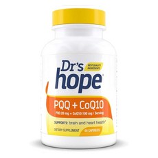 Dr's Hope PQQ + 코엔자임Q10 코엔자임큐텐 60정, 1개, 1