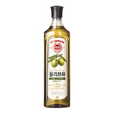 해표 압착 올리브유, 900ml, 4개