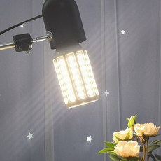 해외 스튜디오 싱글 소켓 LED 보광전구 플라이트 소켓용 화이트라이트 난광 라이브-35332, 단일옵션, 03.42W자연광옥수수등(84개le