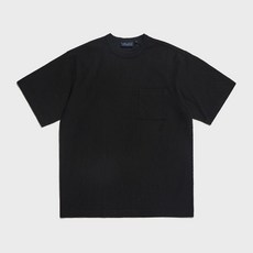 이스트로그 퍼머넌트 ONE POCKET BOX FIT T-SHIRTS / BLACK