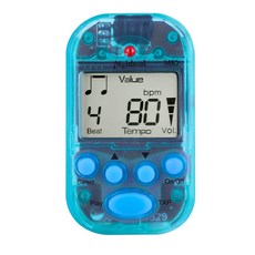 Weiketerui M50 미니 메트로놈 튜너 전자 악기 액세서리 블루, 푸른