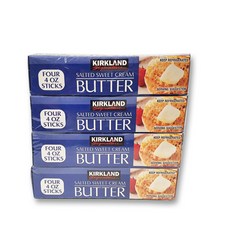코스트코 커클랜드 가염버터 453g x 4EA [아이스박스+드라이아이스]