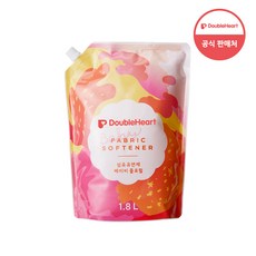 더블하트 유아 섬유유연제 Baby Floral 리필, 1.8L, 3개