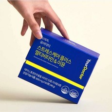 유어닥터 스트레스케어 긴장완화 피로회복 L테아닌 고함량 멀티비타민&이뮨 영양제 1박스 1개월분, 1BOX,