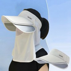 누비즈 UV 자외선차단 썬캡 모자 쿨마스크 탈부착형 비즈 UV 자외선차단 썬캡 모자 쿨마스크 탈부착형