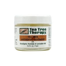 Tea Tree Therapy 티트리 테라피 티트리 안티셉틱 오인트먼트 위드 유칼립투스 라디아타 & 라벤더 오일 57 g - 안티셉틱