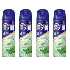 홈키파 에어졸 내츄럴허브향, 500ml, 4개